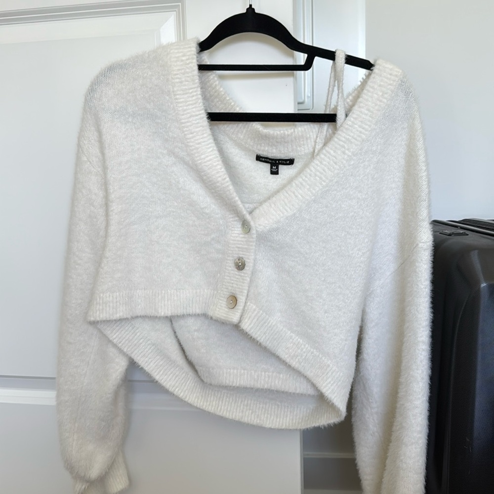 Kendall and Kyle White Soft Sweater Set
